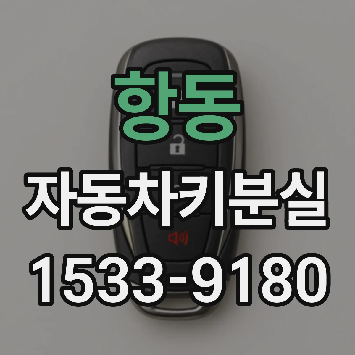 항동 자동차키분실