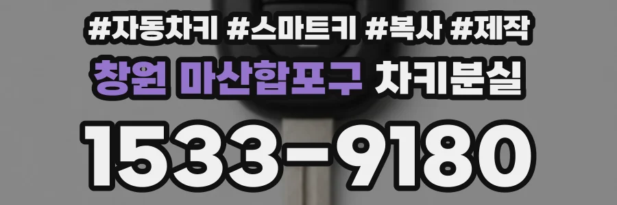 창원 마산합포구 차키분실