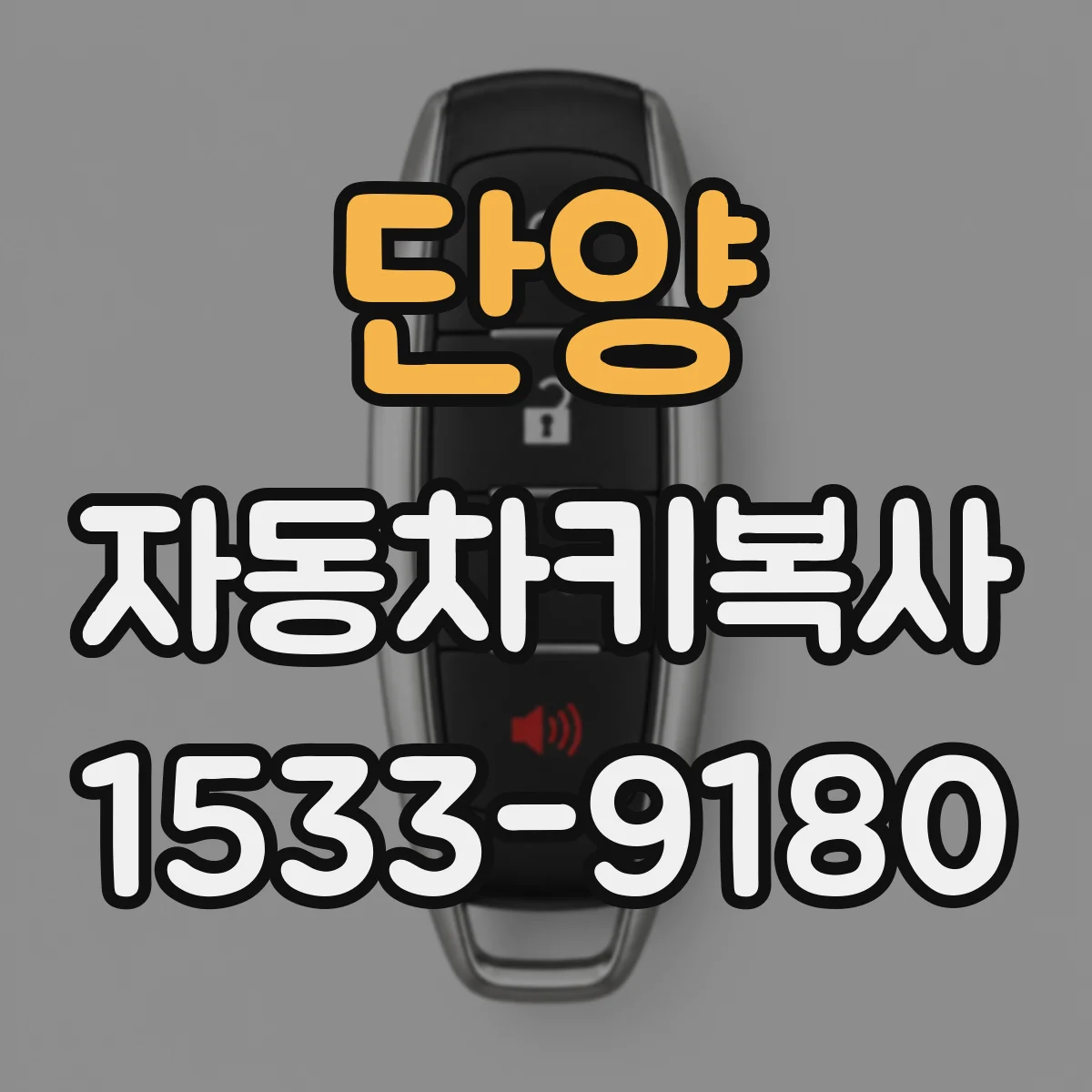 단양 자동차키복사