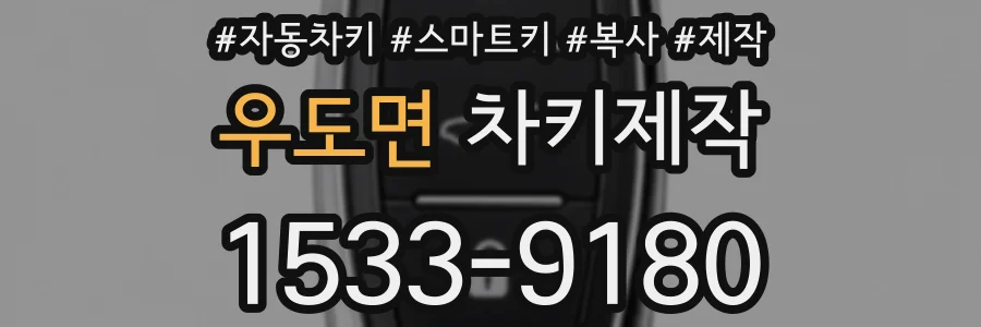 우도면 차키제작