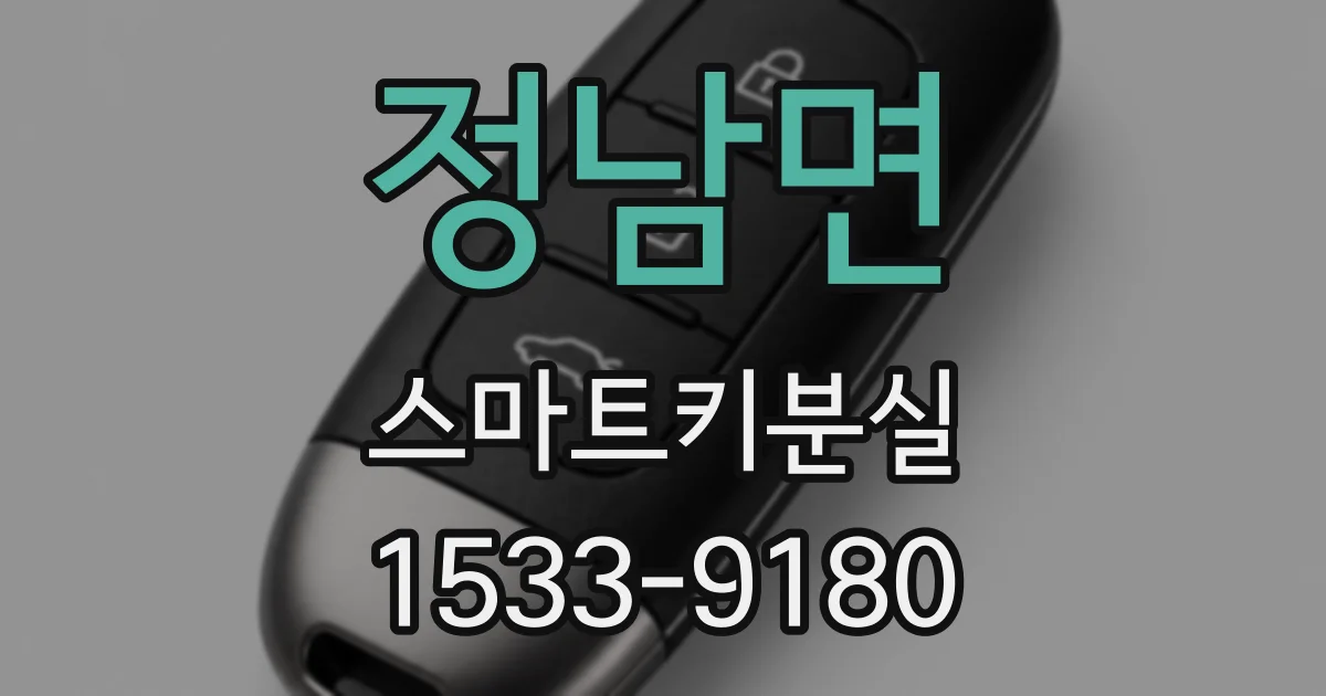 정남면 스마트키분실