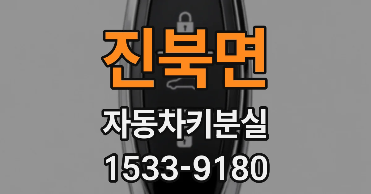 진북면 자동차키분실