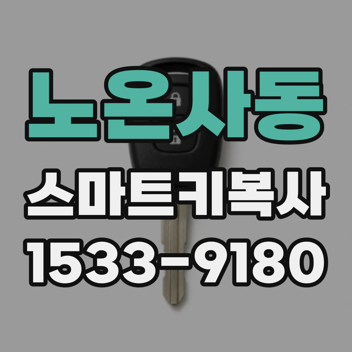 노온사동 스마트키복사