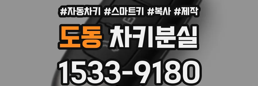 도동 차키분실