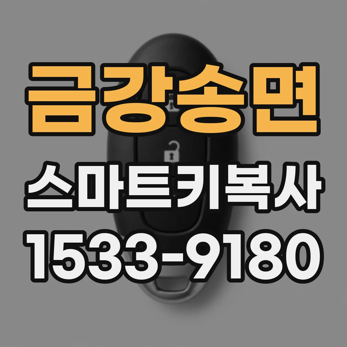 금강송면 스마트키복사