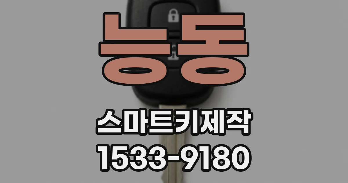 능동 스마트키제작