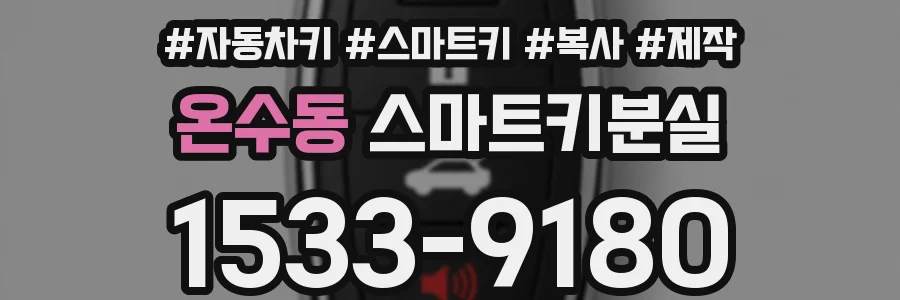 온수동 스마트키분실