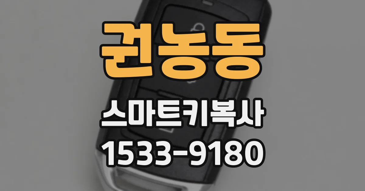 권농동 스마트키복사