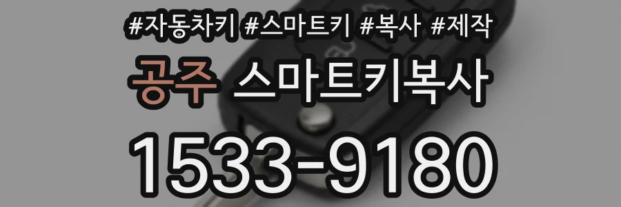 공주 스마트키복사