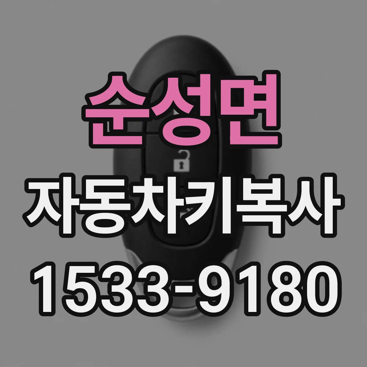 순성면 자동차키복사