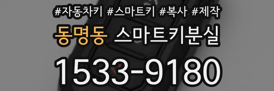 동명동 스마트키분실