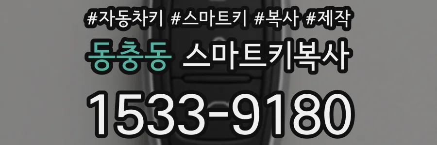 동충동 스마트키복사