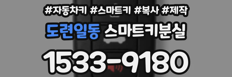 도련일동 스마트키분실
