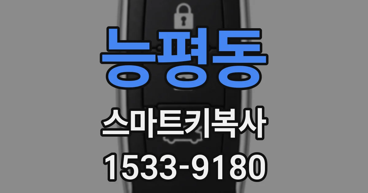 능평동 스마트키복사
