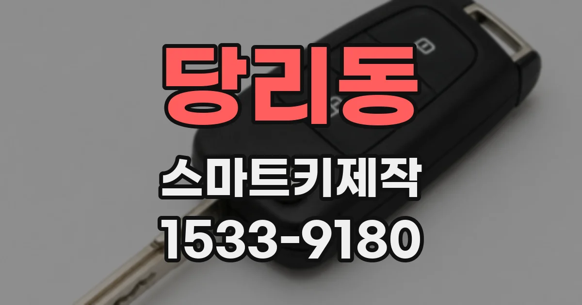 당리동 스마트키제작