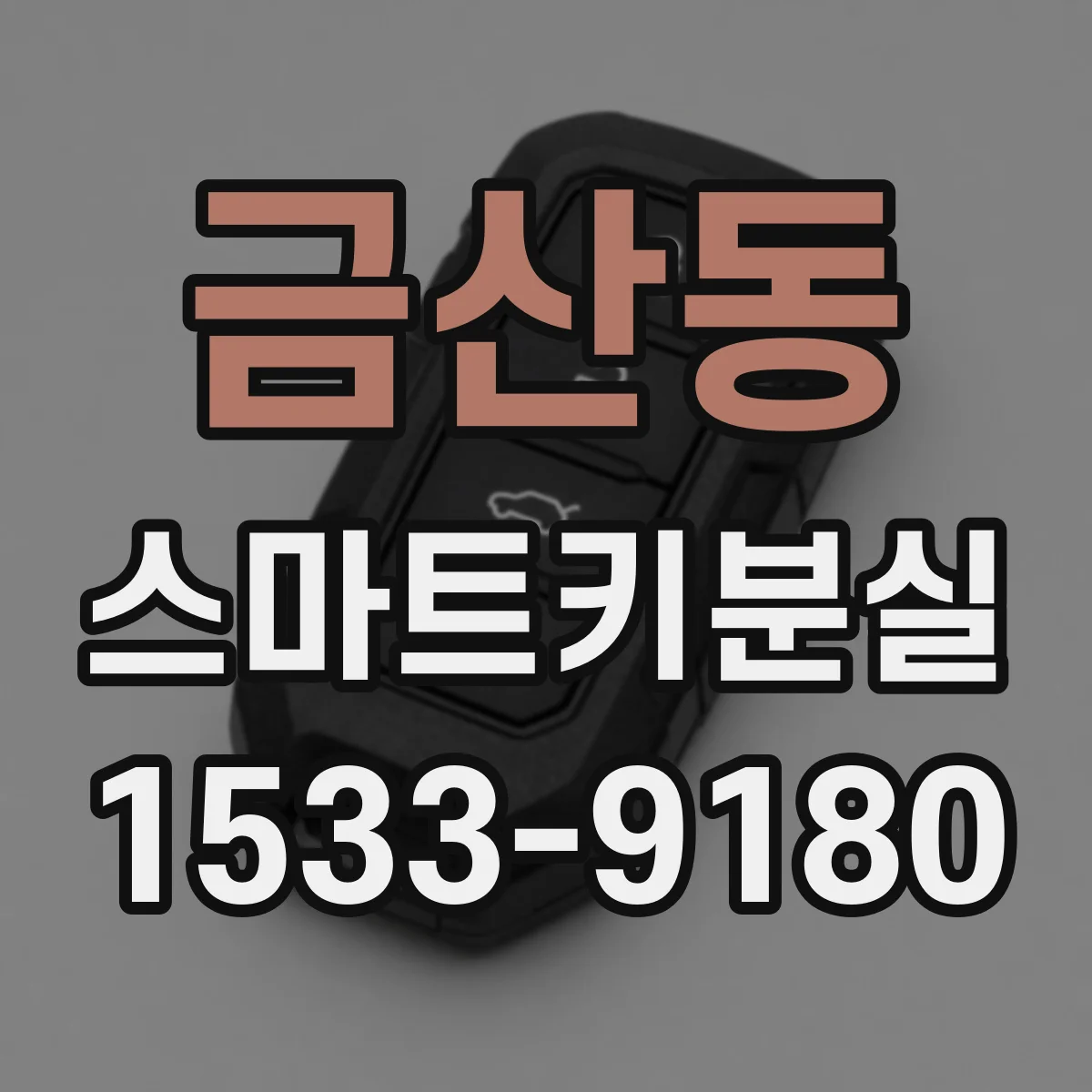 금산동 스마트키분실