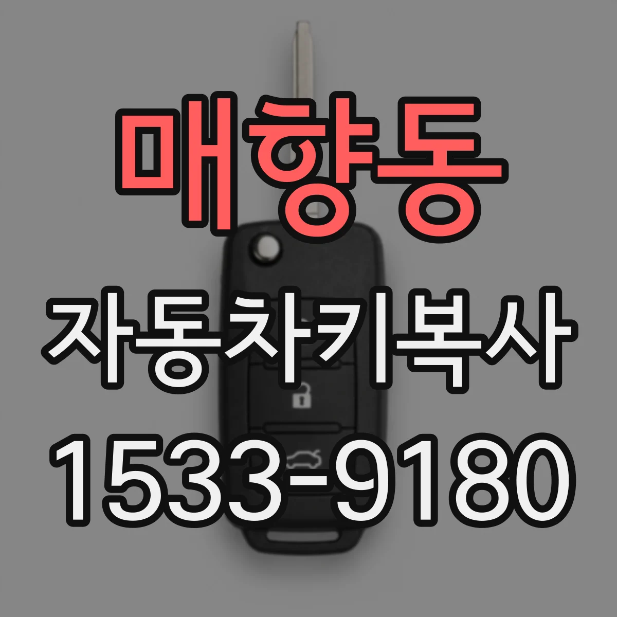 매향동 자동차키복사