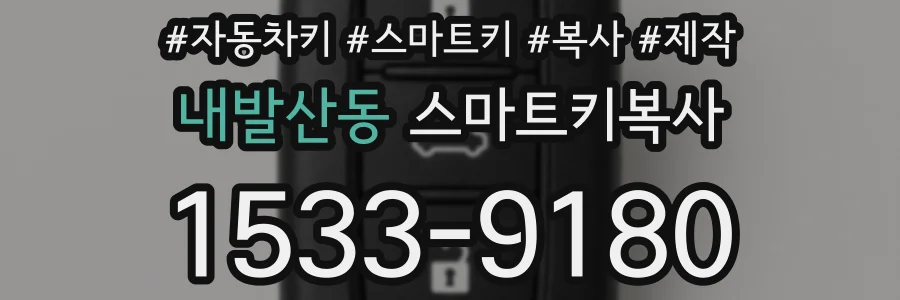 내발산동 스마트키복사