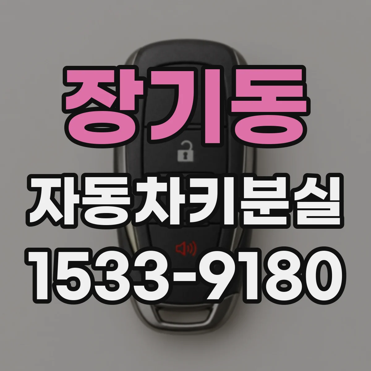 장기동 자동차키분실