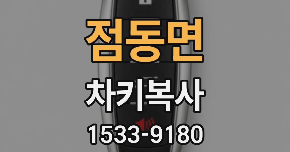점동면 차키복사