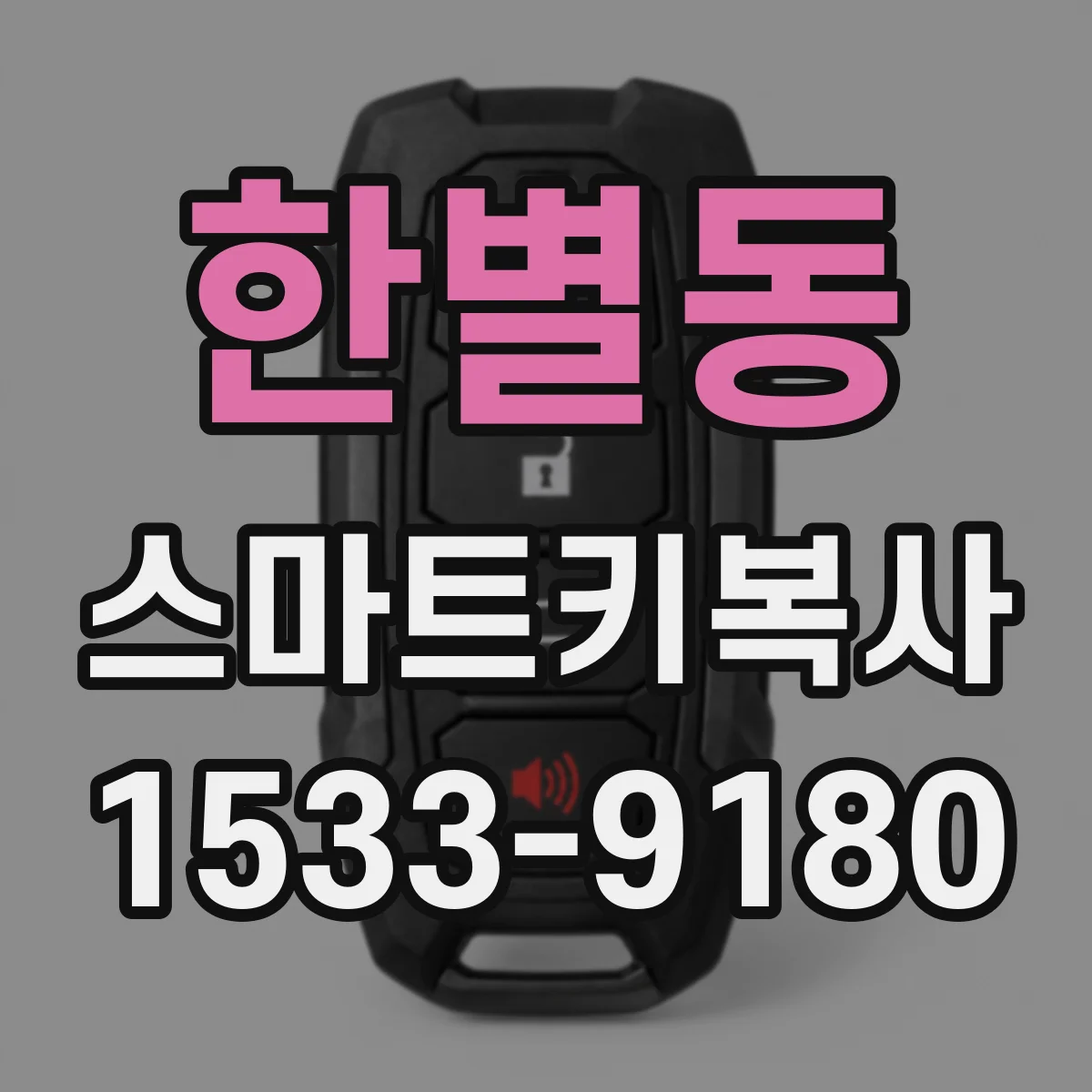 한별동 스마트키복사