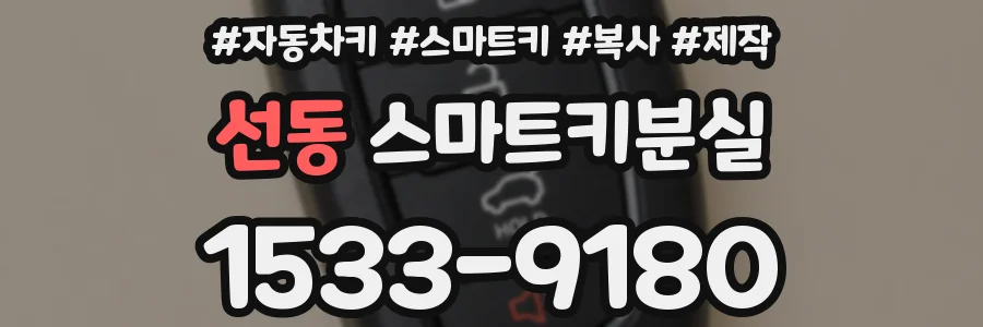 선동 스마트키분실