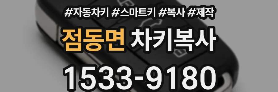 점동면 차키복사