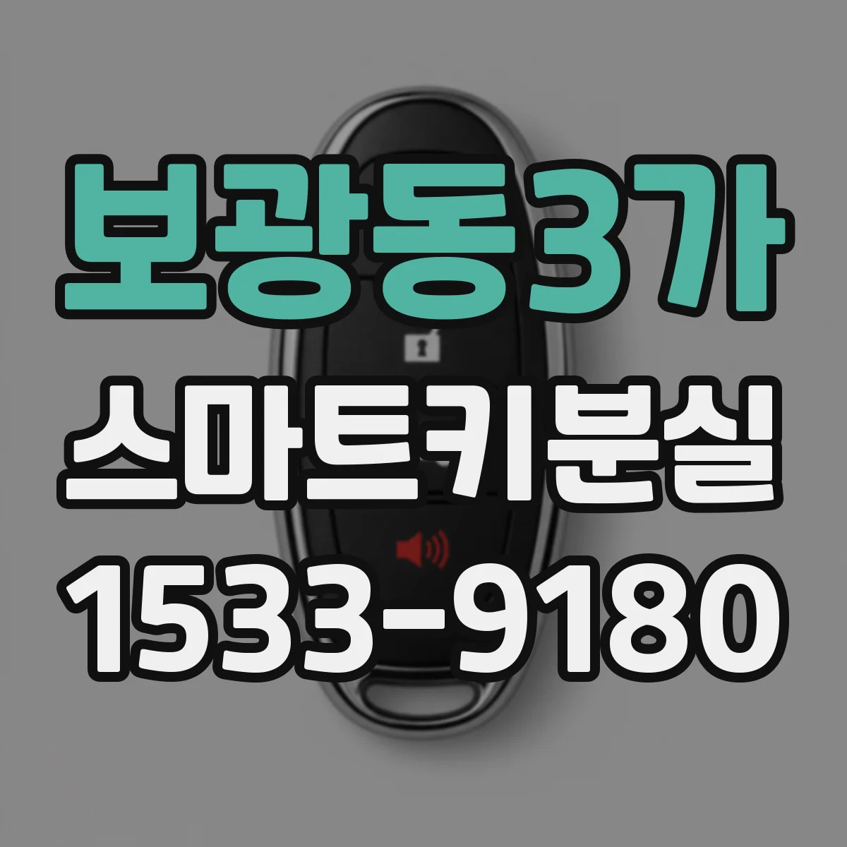 보광동3가 스마트키분실