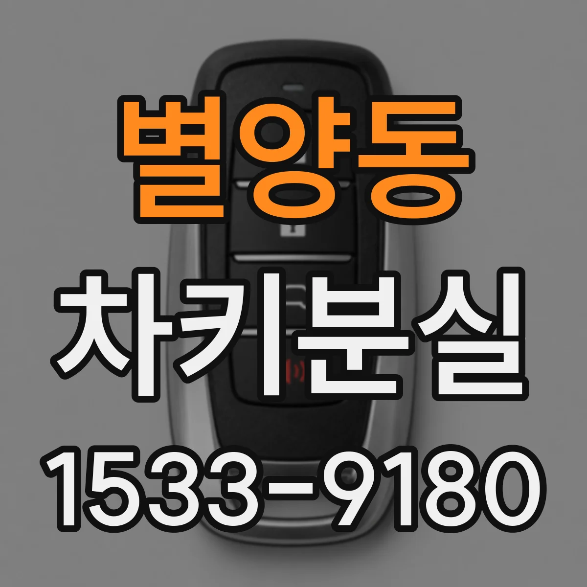 별양동 차키분실
