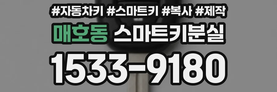 매호동 스마트키분실