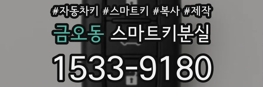 금오동 스마트키분실