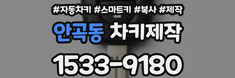 안곡동 차키제작