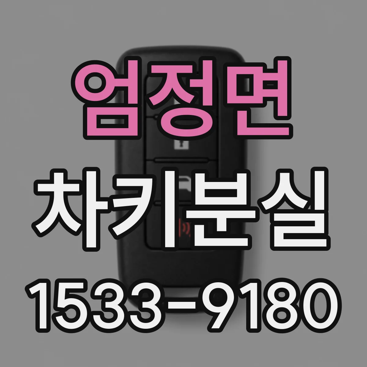 엄정면 차키분실