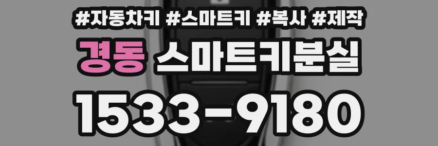경동 스마트키분실