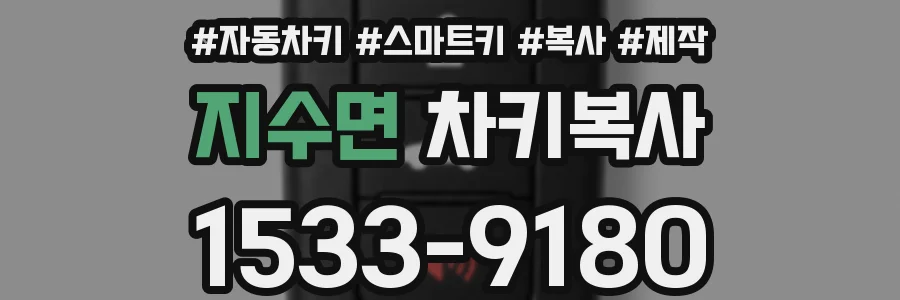 지수면 차키복사
