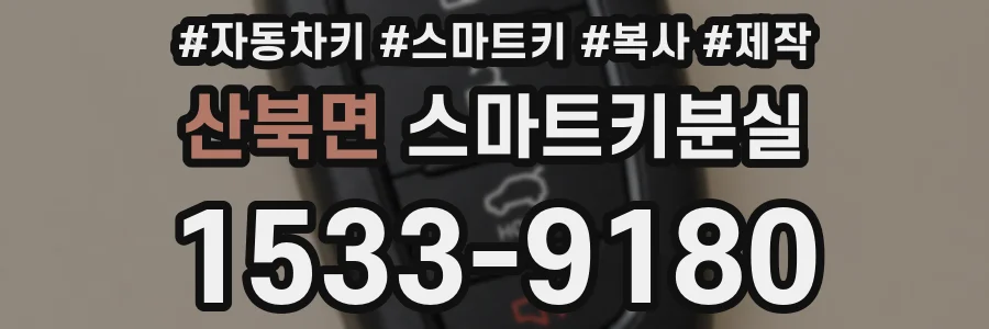 산북면 스마트키분실
