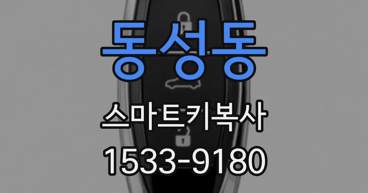 동성동 스마트키복사