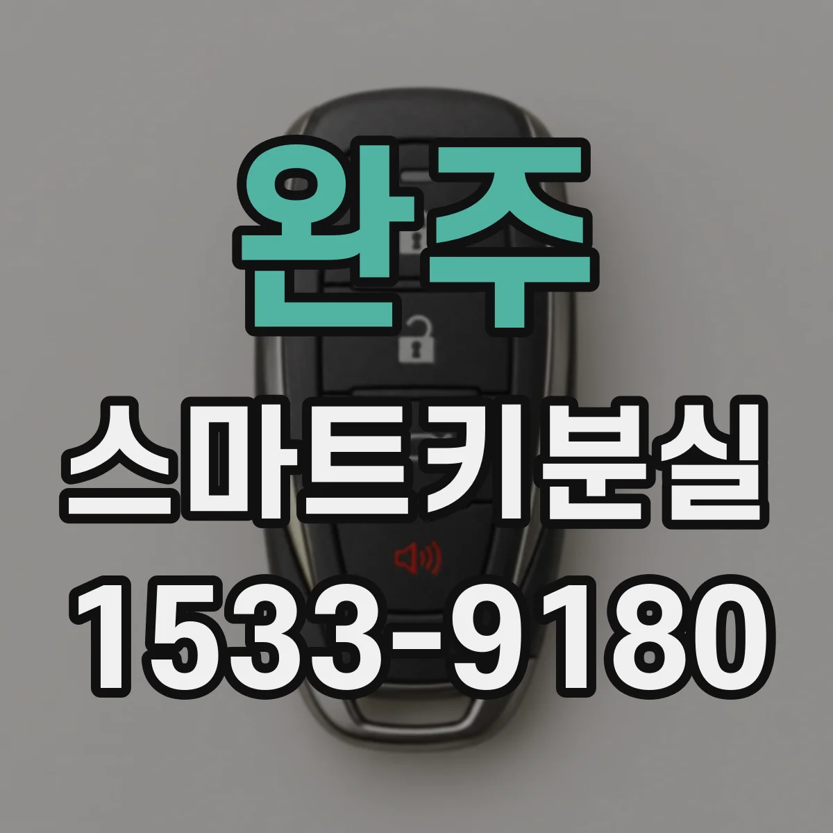 완주 스마트키분실