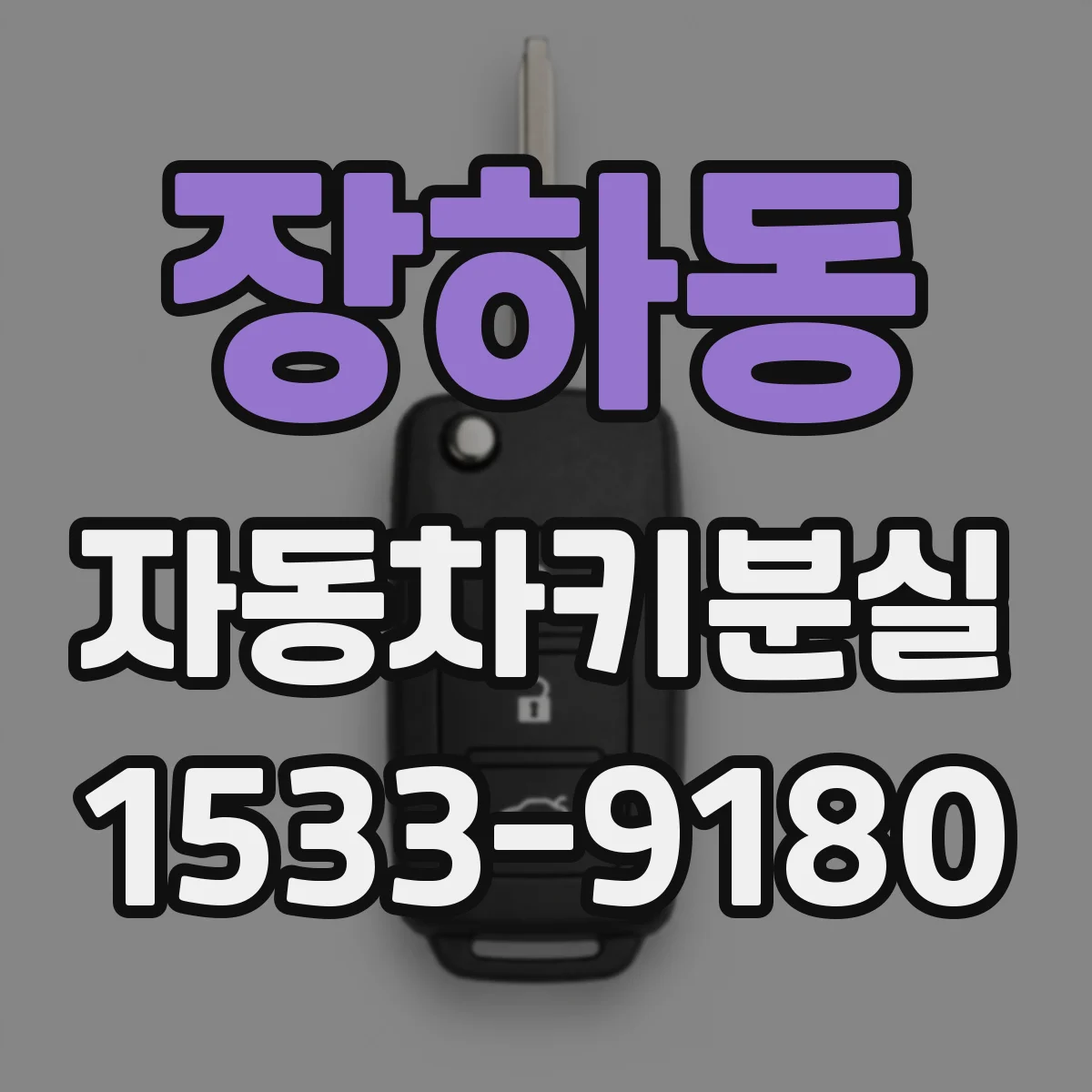 장하동 자동차키분실