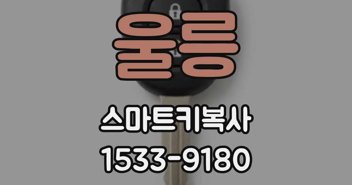 울릉 스마트키복사
