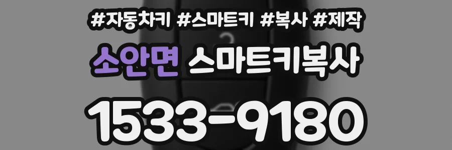 소안면 스마트키복사