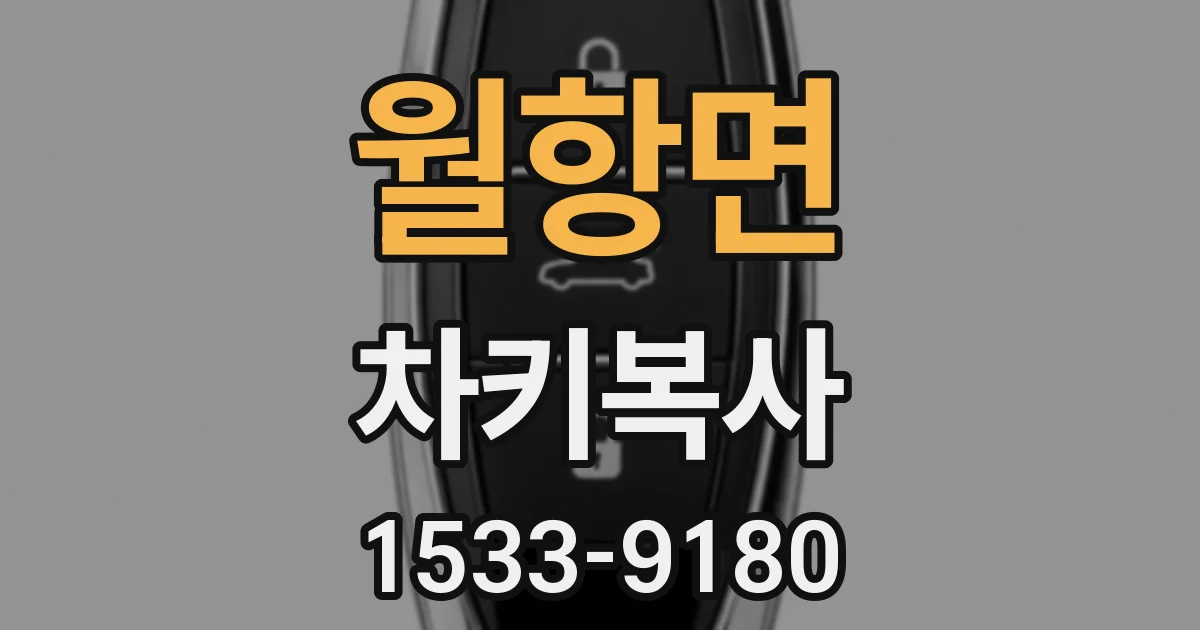 월항면 차키복사