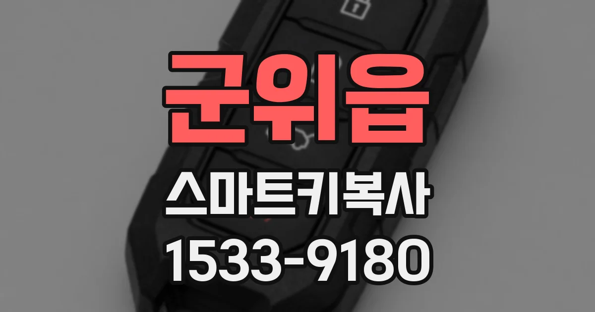 군위읍 스마트키복사