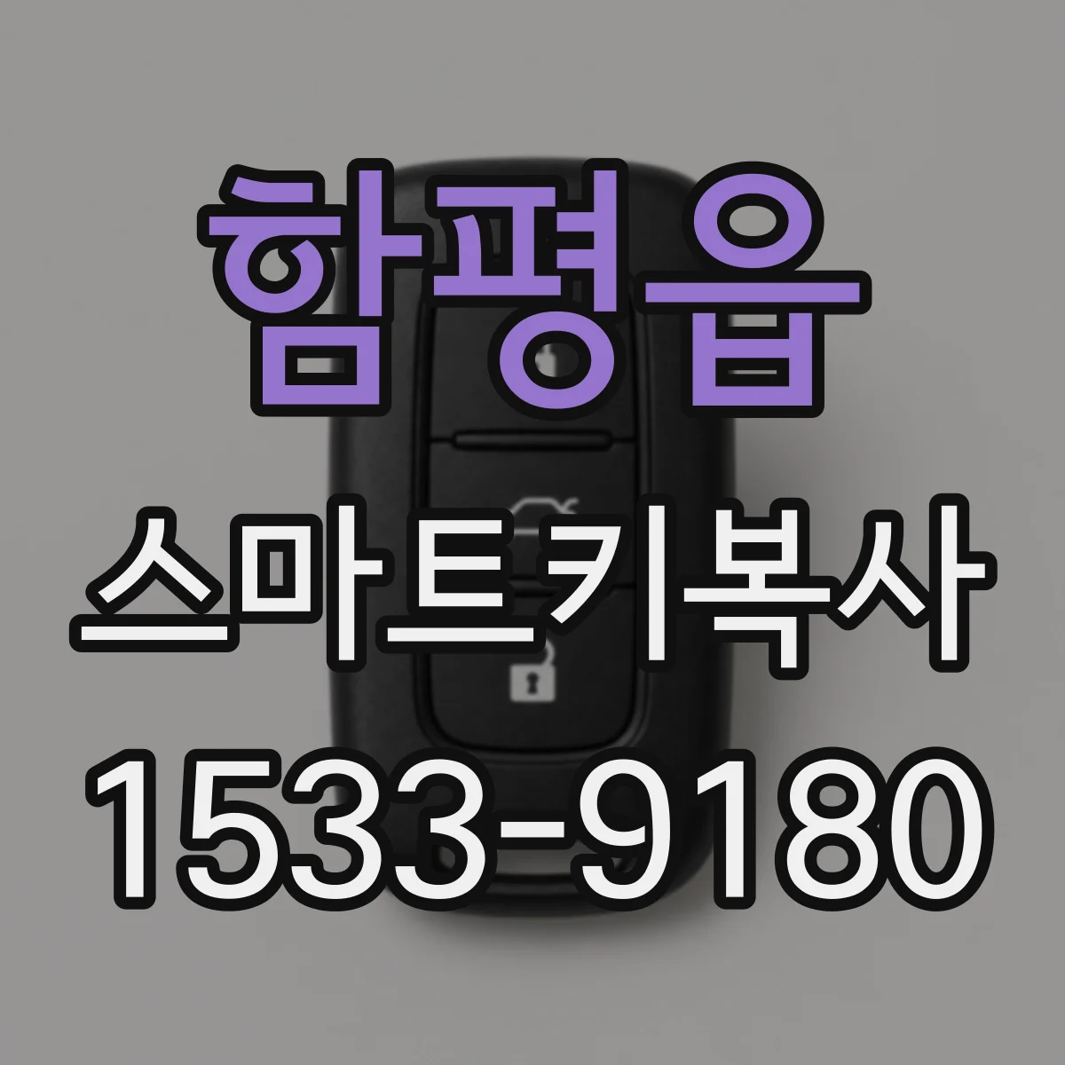 함평읍 스마트키복사