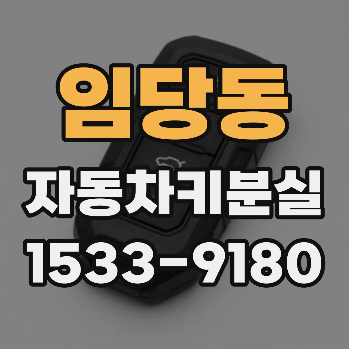 임당동 자동차키분실