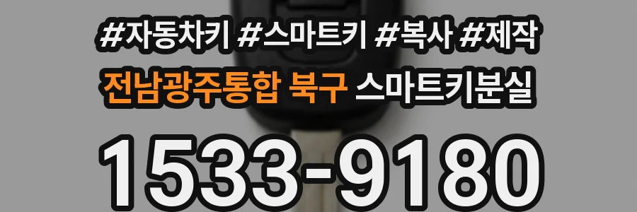 전남광주통합 북구 스마트키분실