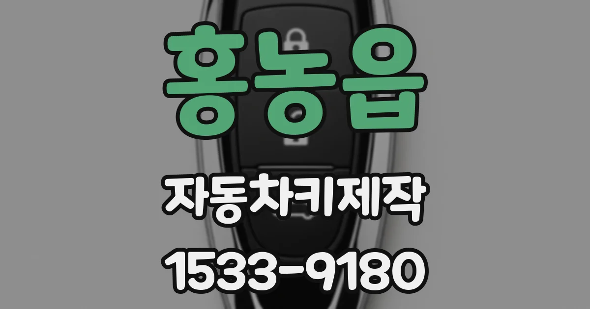 홍농읍 자동차키제작