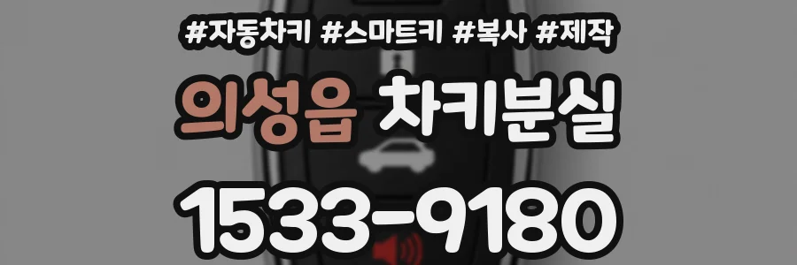 의성읍 차키분실