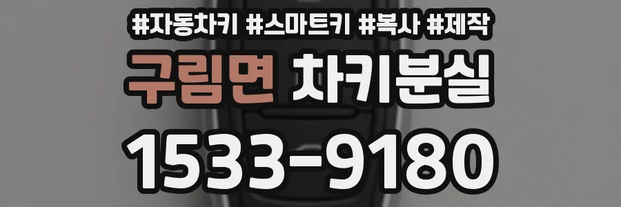 구림면 차키분실