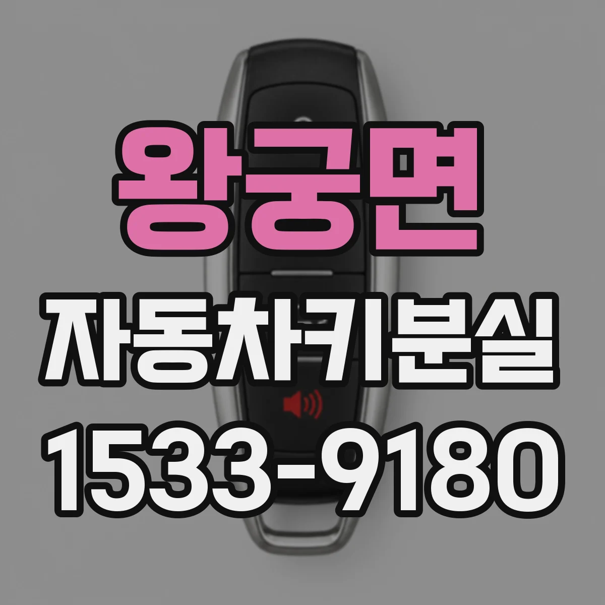 왕궁면 자동차키분실
